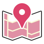 店舗からのお届けエリア（送料無料）