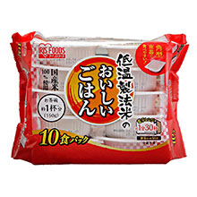 アイリス 低温製法パックごはん 国産米角型（10食入）