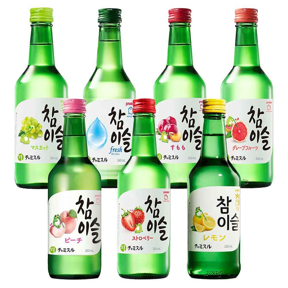 〔セット〕チャミスル 飲み比べセット 360ml×7本