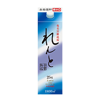 れんと 黒糖 25° 1.8Lパック