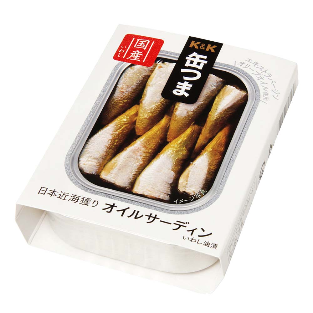 K＆K缶つま オイルサーディン 105g