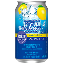 アサヒ スタイルバランスプラス 食生活サポート レモンサワー 350ml