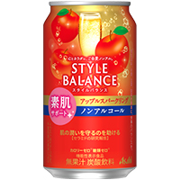 アサヒ スタイルバランスプラス 素肌サポート アップルスパークリング 350ml