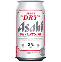 アサヒ スーパードライ ドライクリスタル 350ml